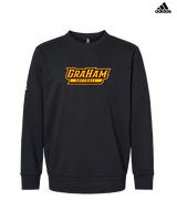 Graham HS Girls Softball Main Logo - Mens Adidas Crewneck