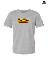 Graham HS Girls Softball Main Logo - Mens Adidas Performance Shirt