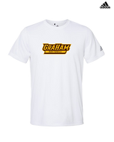 Graham HS Girls Softball Main Logo - Mens Adidas Performance Shirt