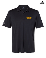 Graham HS Girls Softball Main Logo - Mens Adidas Polo