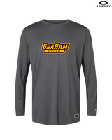 Graham HS Girls Softball Main Logo - Mens Oakley Longsleeve