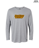 Graham HS Girls Softball Main Logo - Mens Oakley Longsleeve
