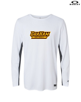 Graham HS Girls Softball Main Logo - Mens Oakley Longsleeve