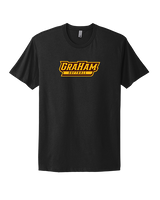Graham HS Girls Softball Main Logo - Mens Select Cotton T-Shirt