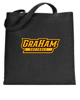 Graham HS Girls Softball Main Logo - Tote