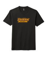 Graham HS Girls Softball Main Logo - Tri-Blend Shirt