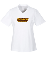 Graham HS Girls Softball Main Logo - Womens Performance Shirt