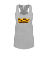 Graham HS Girls Softball Main Logo - Womens Tank Top