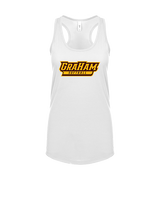 Graham HS Girls Softball Main Logo - Womens Tank Top