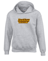 Graham HS Girls Softball Main Logo - Youth Hoodie