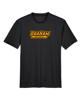 Graham HS Girls Softball Main Logo - Youth Performance Shirt