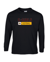Graham HS Girls Softball Pennant - Cotton Longsleeve