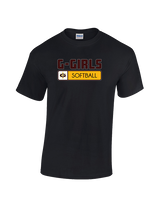 Graham HS Girls Softball Pennant - Cotton T-Shirt