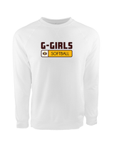 Graham HS Girls Softball Pennant - Crewneck Sweatshirt