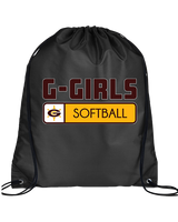 Graham HS Girls Softball Pennant - Drawstring Bag