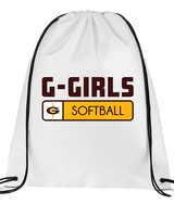 Graham HS Girls Softball Pennant - Drawstring Bag