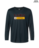 Graham HS Girls Softball Pennant - Mens Oakley Longsleeve