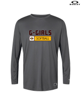 Graham HS Girls Softball Pennant - Mens Oakley Longsleeve