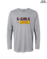 Graham HS Girls Softball Pennant - Mens Oakley Longsleeve