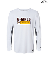 Graham HS Girls Softball Pennant - Mens Oakley Longsleeve