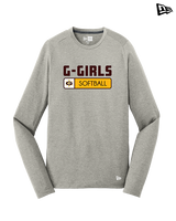 Graham HS Girls Softball Pennant - New Era Performance Long Sleeve