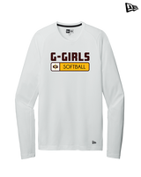 Graham HS Girls Softball Pennant - New Era Performance Long Sleeve