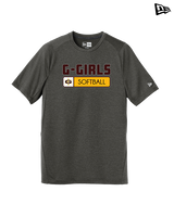 Graham HS Girls Softball Pennant - New Era Performance Shirt