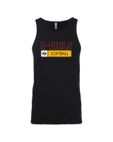 Graham HS Girls Softball Pennant - Tank Top