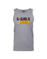 Graham HS Girls Softball Pennant - Tank Top