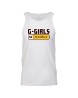 Graham HS Girls Softball Pennant - Tank Top
