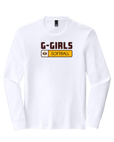 Graham HS Girls Softball Pennant - Tri-Blend Long Sleeve