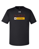 Graham HS Girls Softball Pennant - Under Armour Mens Team Tech T-Shirt