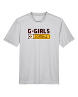 Graham HS Girls Softball Pennant - Youth Performance Shirt