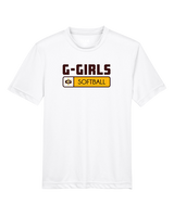 Graham HS Girls Softball Pennant - Youth Performance Shirt