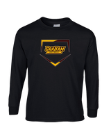 Graham HS Girls Softball Plate - Cotton Longsleeve