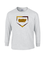 Graham HS Girls Softball Plate - Cotton Longsleeve