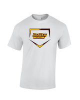 Graham HS Girls Softball Plate - Cotton T-Shirt