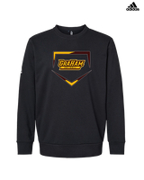 Graham HS Girls Softball Plate - Mens Adidas Crewneck