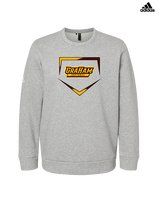 Graham HS Girls Softball Plate - Mens Adidas Crewneck