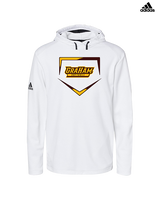 Graham HS Girls Softball Plate - Mens Adidas Hoodie