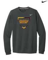 Graham HS Girls Softball Plate - Mens Nike Crewneck