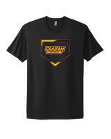 Graham HS Girls Softball Plate - Mens Select Cotton T-Shirt