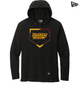 Graham HS Girls Softball Plate - New Era Tri-Blend Hoodie