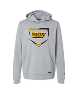 Graham HS Girls Softball Plate - Oakley Performance Hoodie