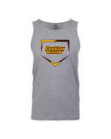 Graham HS Girls Softball Plate - Tank Top