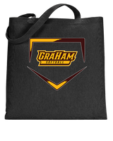 Graham HS Girls Softball Plate - Tote
