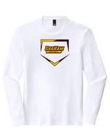 Graham HS Girls Softball Plate - Tri-Blend Long Sleeve