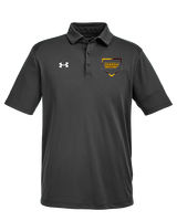 Graham HS Girls Softball Plate - Under Armour Mens Tech Polo