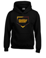 Graham HS Girls Softball Plate - Unisex Hoodie