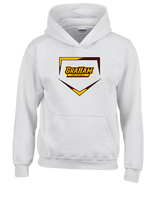 Graham HS Girls Softball Plate - Unisex Hoodie